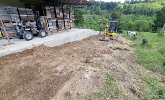 Aménagement de terrain, Saint-Clément-de-Rivière, RJ Aménagements Extérieurs