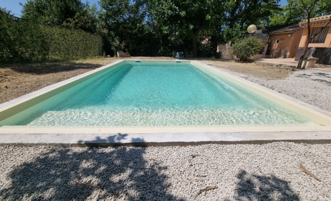 Piscine en béton, Saint-Clément-de-Rivière, RJ Aménagements Extérieurs