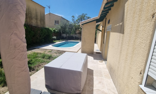 Piscine à coque, Saint-Clément-de-Rivière, RJ Aménagements Extérieurs