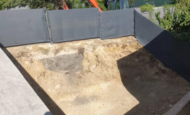 Terrassement en plein cœur sur Prades-le-Lez , Saint-Clément-de-Rivière, RJ Aménagements Extérieurs